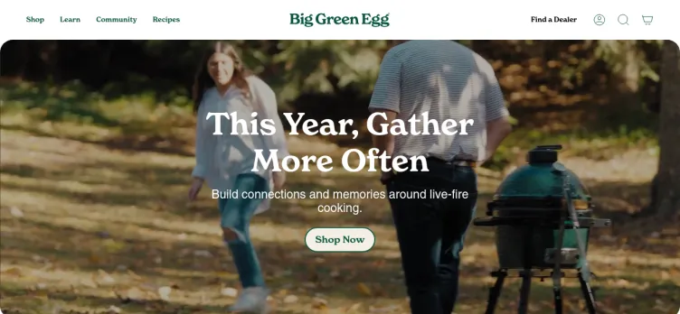 Screenshot Big Green Egg