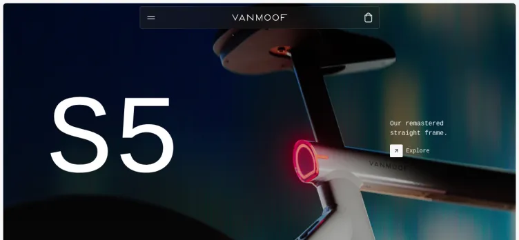 Screenshot VanMoof