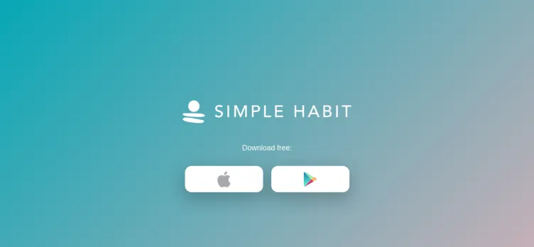 Screenshot Simple Habit