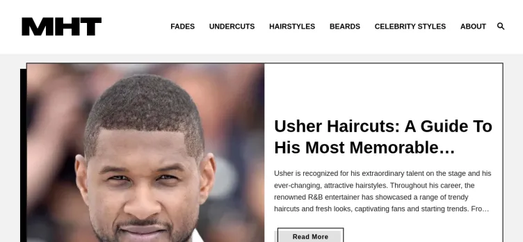 Screenshot Men's Hairstyles Today