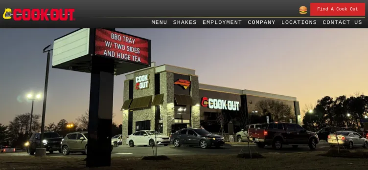 Screenshot Cook Out