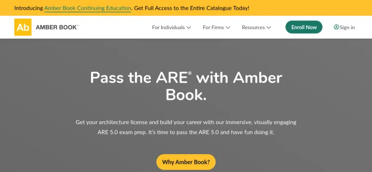 Screenshot Amber Book