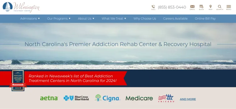 Screenshot Wilmington Treatment Center