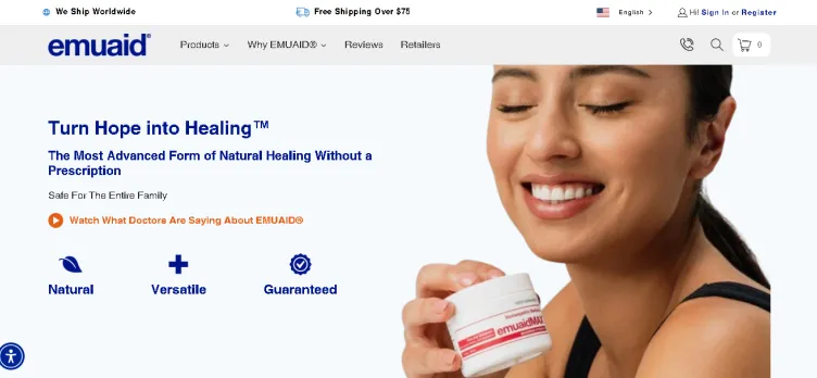 Screenshot EMUAID