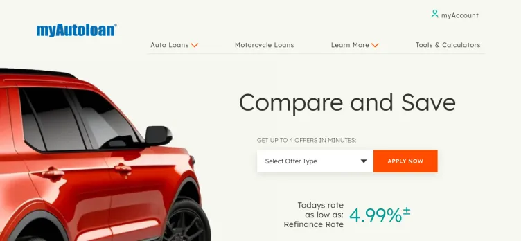 Screenshot myAutoloan