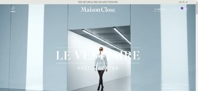 Screenshot Maison Close