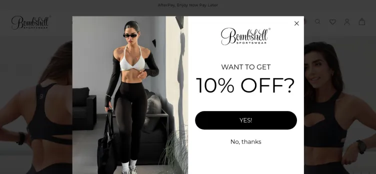 Screenshot Bombshell Sportswear