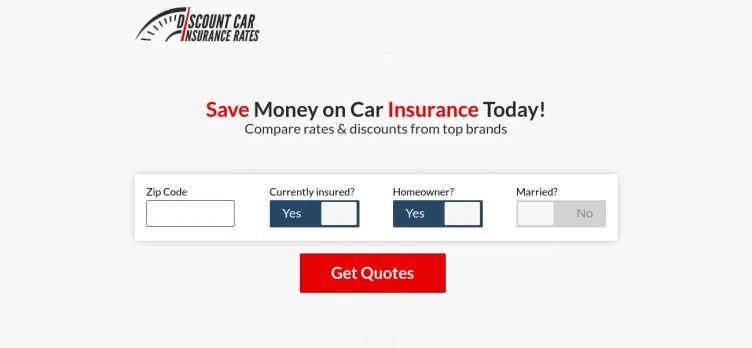 Screenshot Discount-Car-Insurance-Rates.com