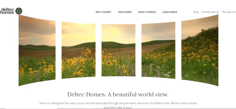 Screenshot Deltec Homes