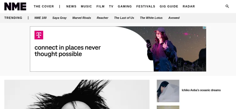 Screenshot NME