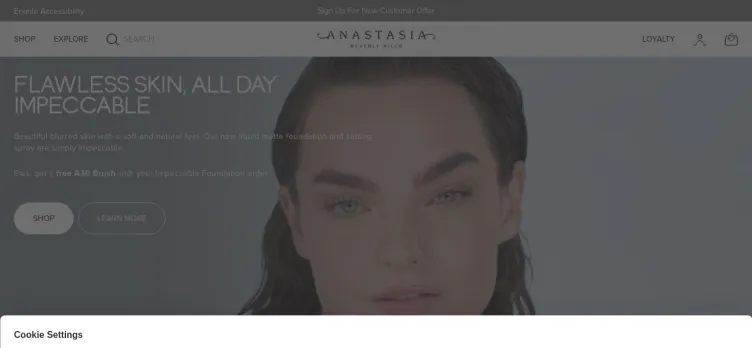 Screenshot Anastasia Beverly Hills