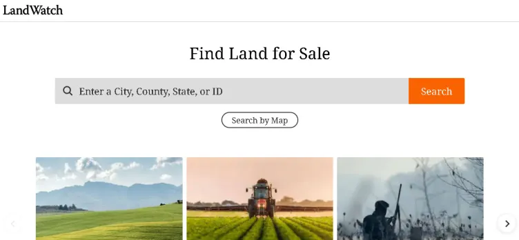 Screenshot LandWatch