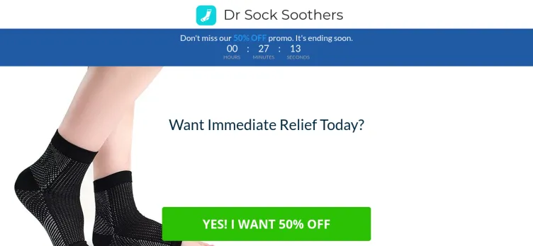 Screenshot SockSoothers.com
