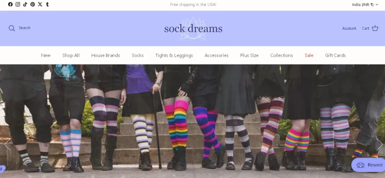Screenshot Sock Dreams