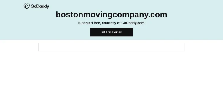 Screenshot Boston Moving Company
