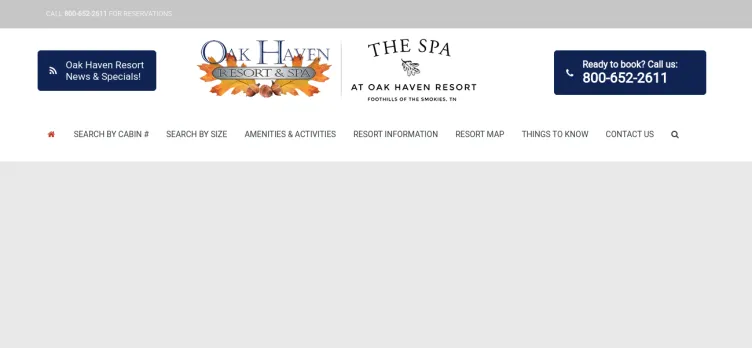 Screenshot Oak Haven Resort