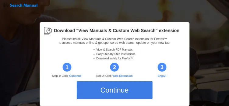 Screenshot Manual Search