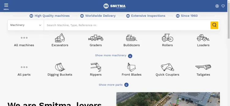 Screenshot Smitma.com
