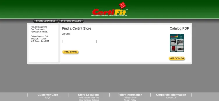 Screenshot Certifit.com