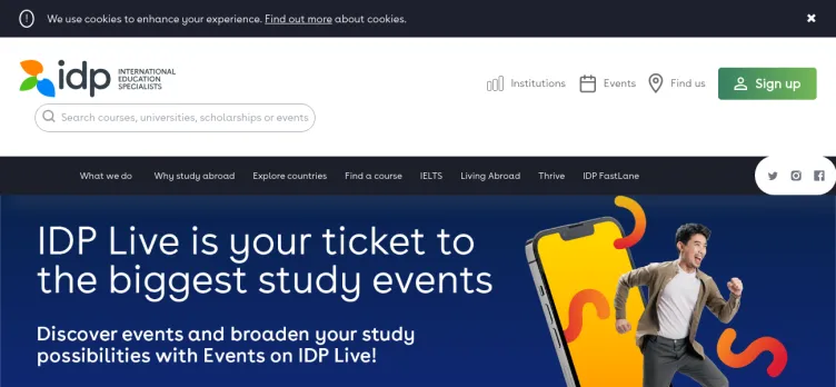 Screenshot IDP.com