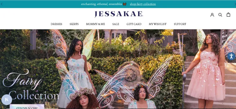 Screenshot Jessakae.com