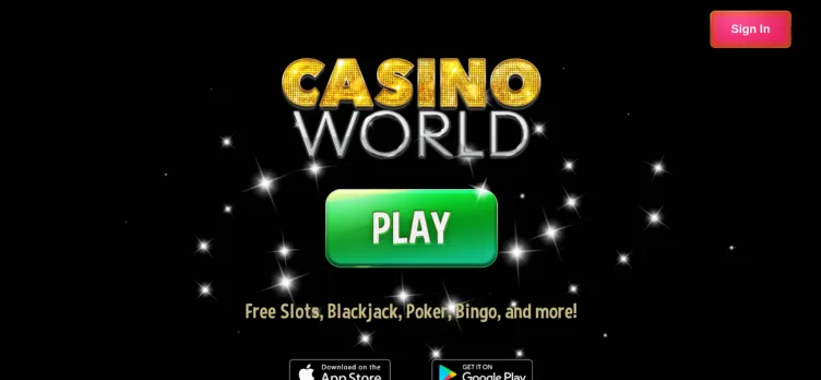 Screenshot Casino World