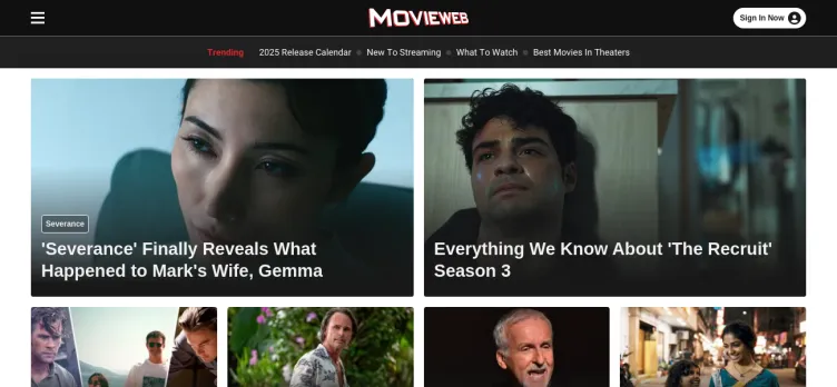 Screenshot MovieWeb