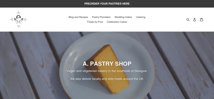 Screenshot APastry.com