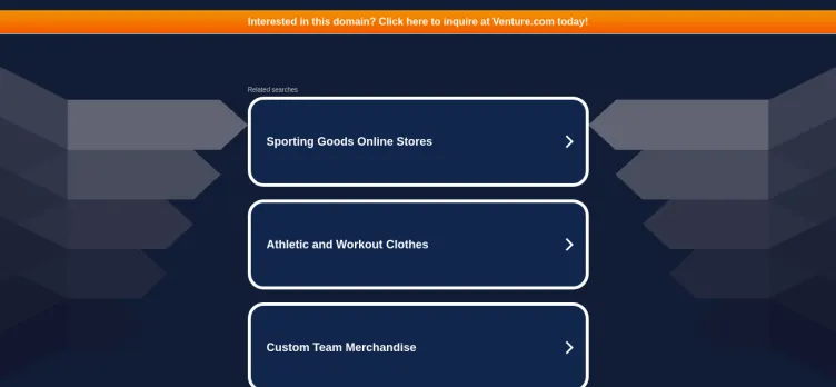 Screenshot Sporting Goods