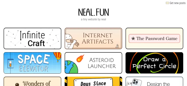Screenshot Neal.fun