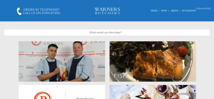 Screenshot WarnerMeats.com