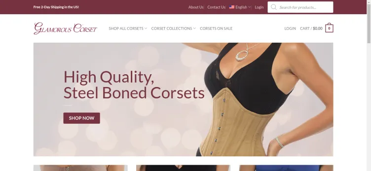 Screenshot Glamorous Corset