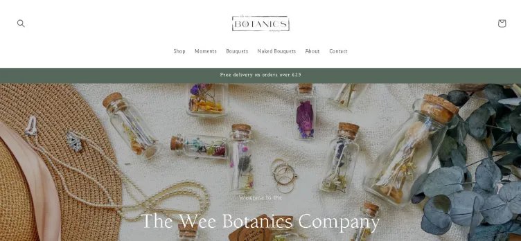 Screenshot The Wee Botanics Company