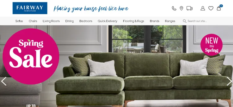 Screenshot Fairway Furniture