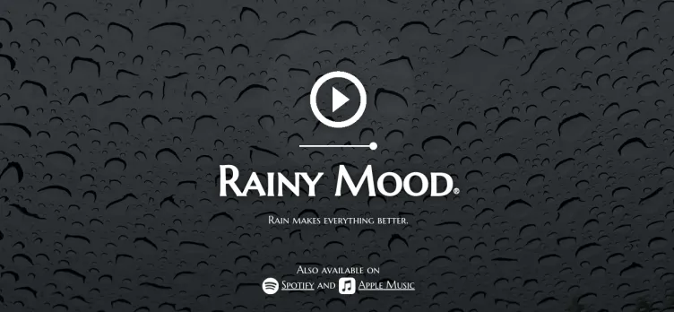Screenshot RainyMood.com