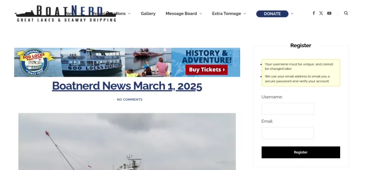 Screenshot Boatnerd