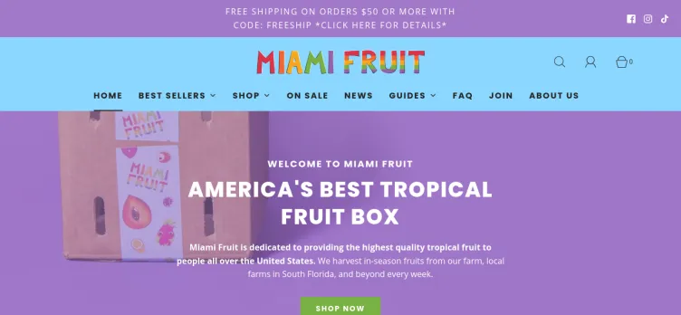 Screenshot Miami Fruit