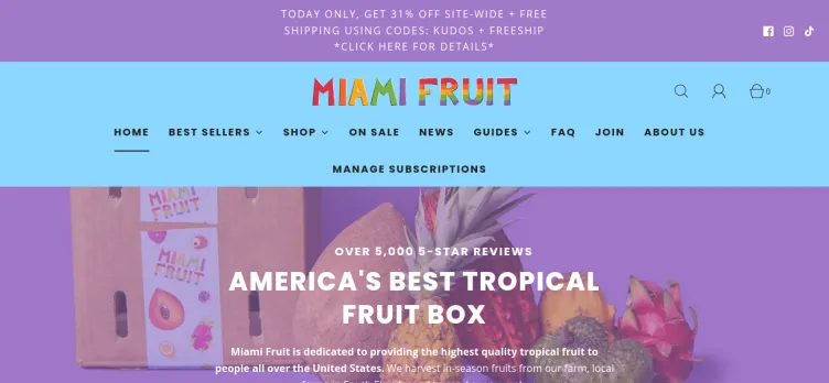 Screenshot Miami Fruit