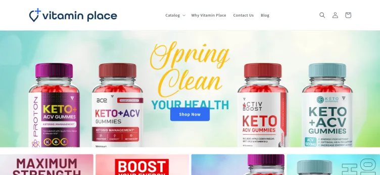 Screenshot Vitamin Place