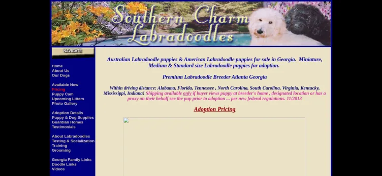 Screenshot Southern Charm Labradoodles