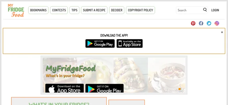 Screenshot MyFridgeFood