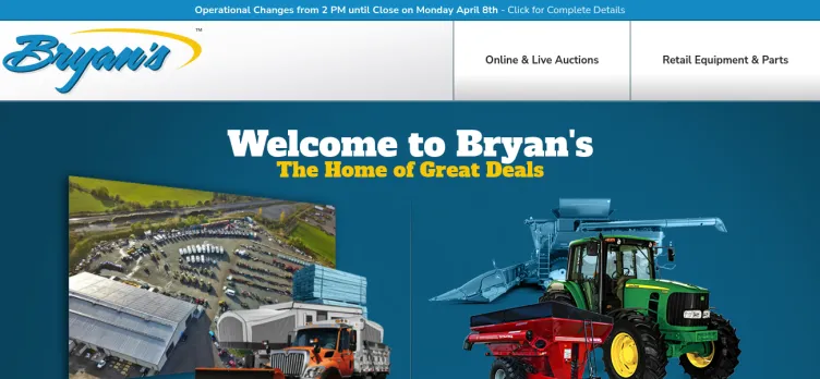 Screenshot BryansFarm.com