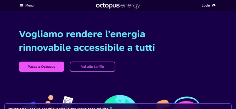 Screenshot OctopusEnergy.it