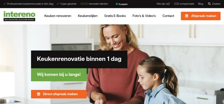 Screenshot Intereno.nl