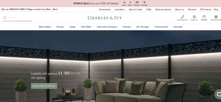 Screenshot Charles & Ivy