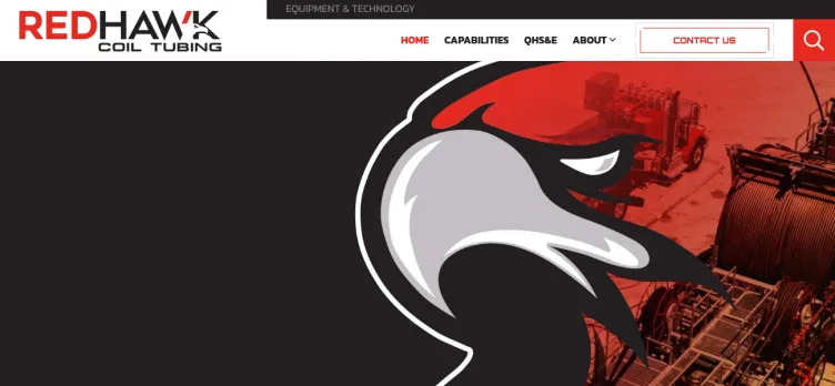 Screenshot RedHawkCT.com