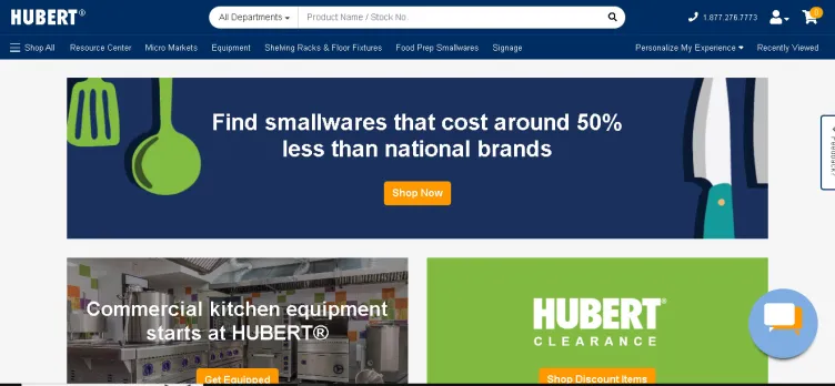 Screenshot Hubert.com