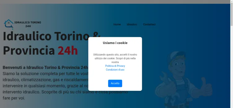 Screenshot IdraulicoTorinoProvincia.it