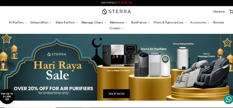 Screenshot sterra.sg