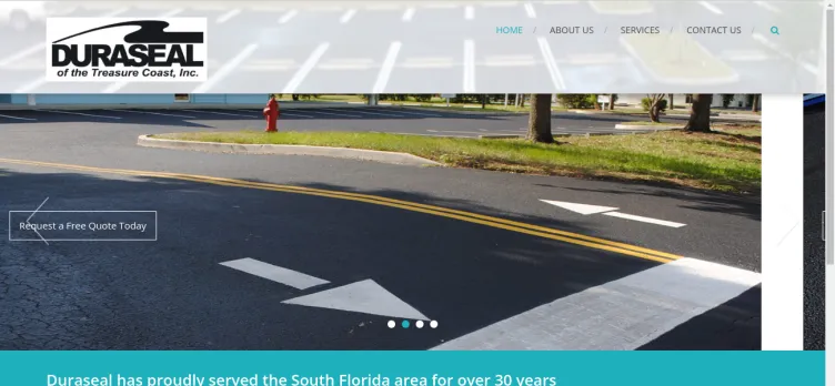 Screenshot DurasealFlorida.com